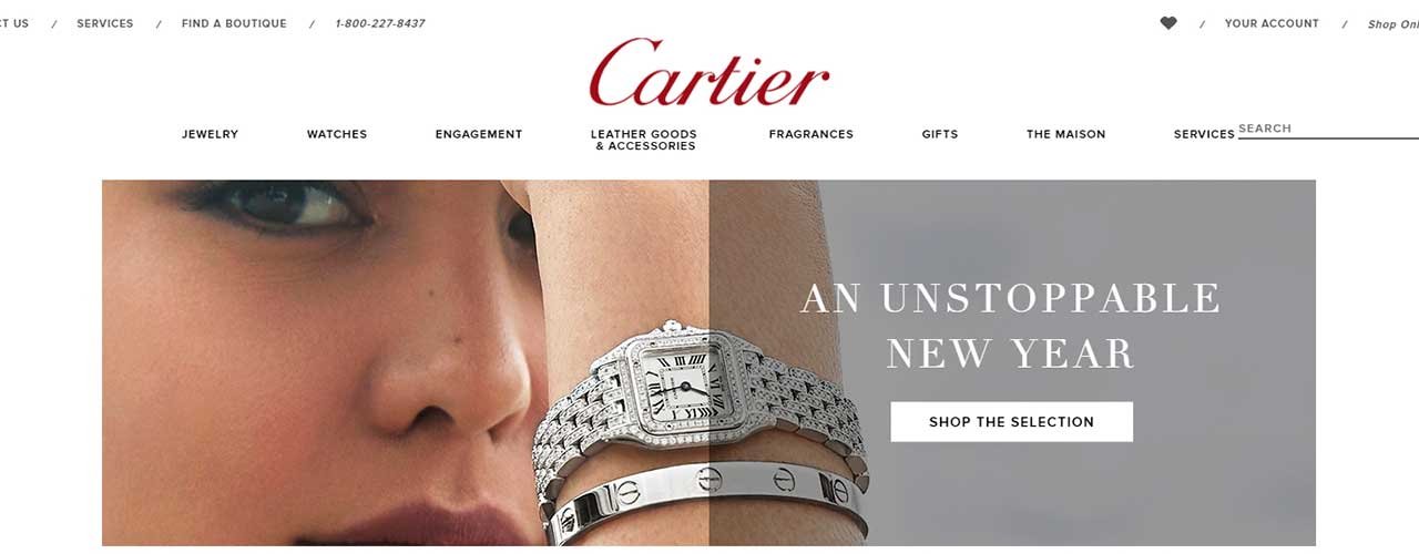 cartier website with prices