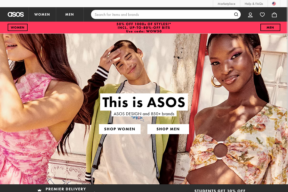 Asos.com scraper